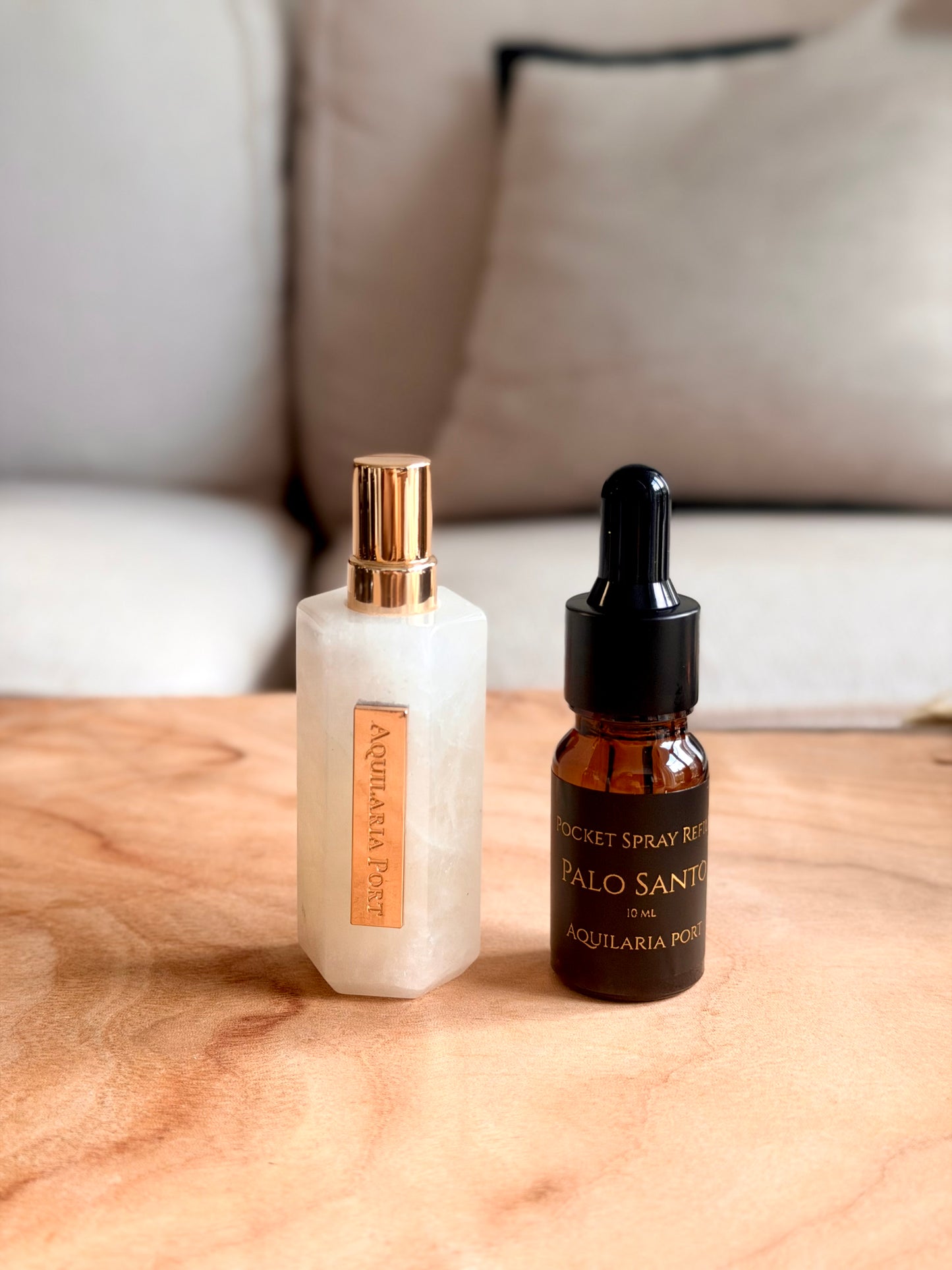 White Quartz Pocket Spray