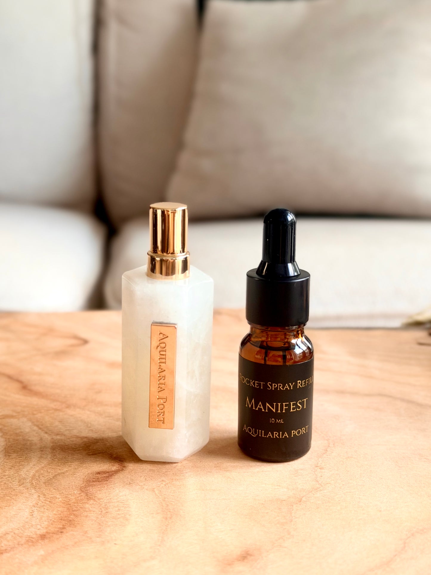 White Quartz Pocket Spray