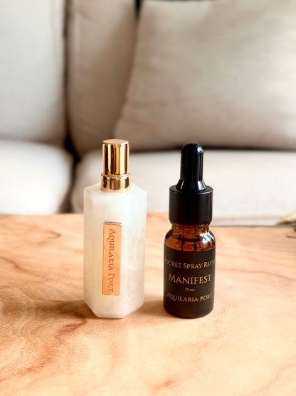 White Quartz Pocket Spray