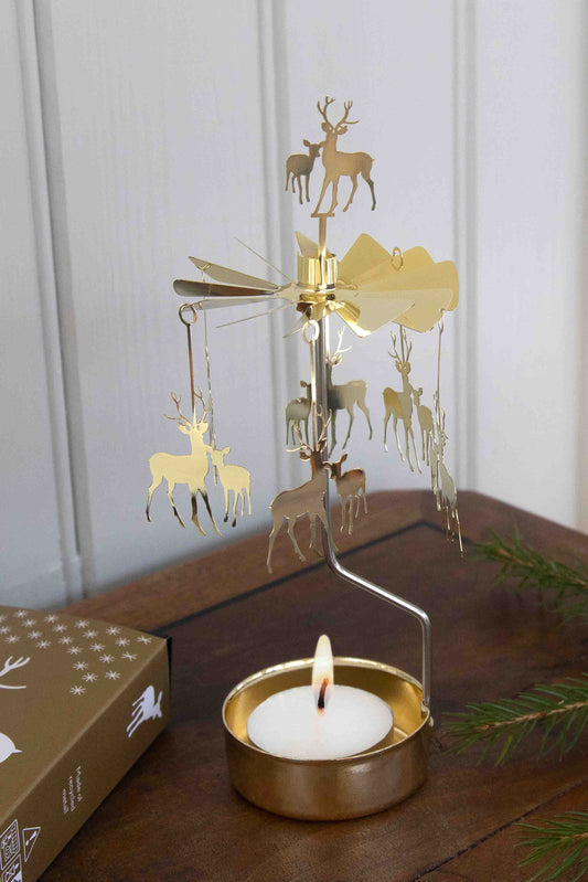 Deer Tealight Spinner