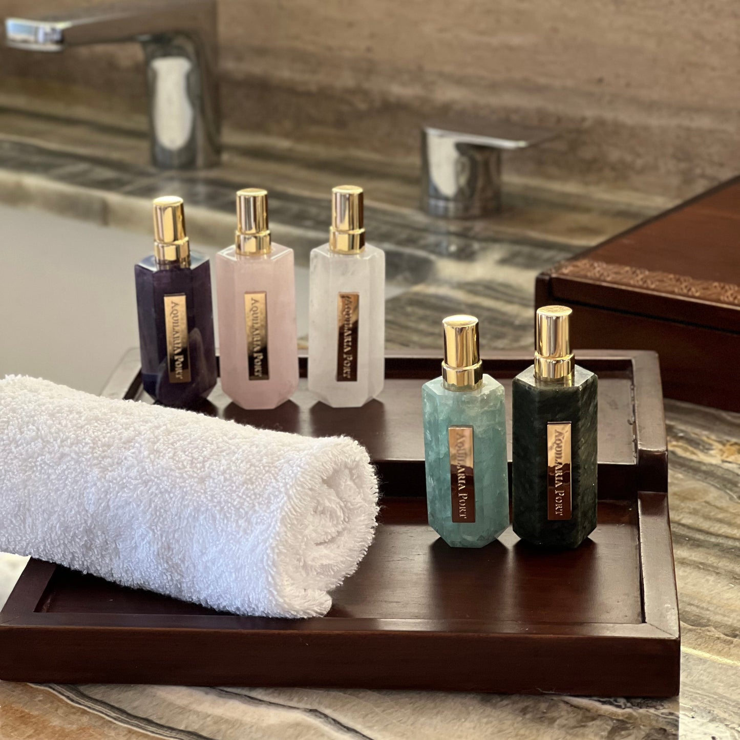 Luxury alcohol-based natural extrait de parfum by Aquilaria Port