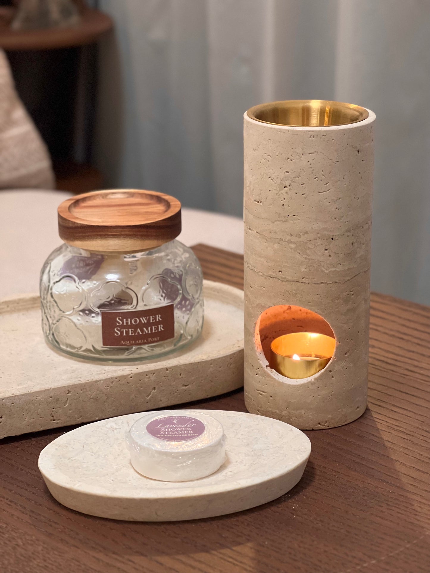 Lavender Shower Steamer (with Jar)