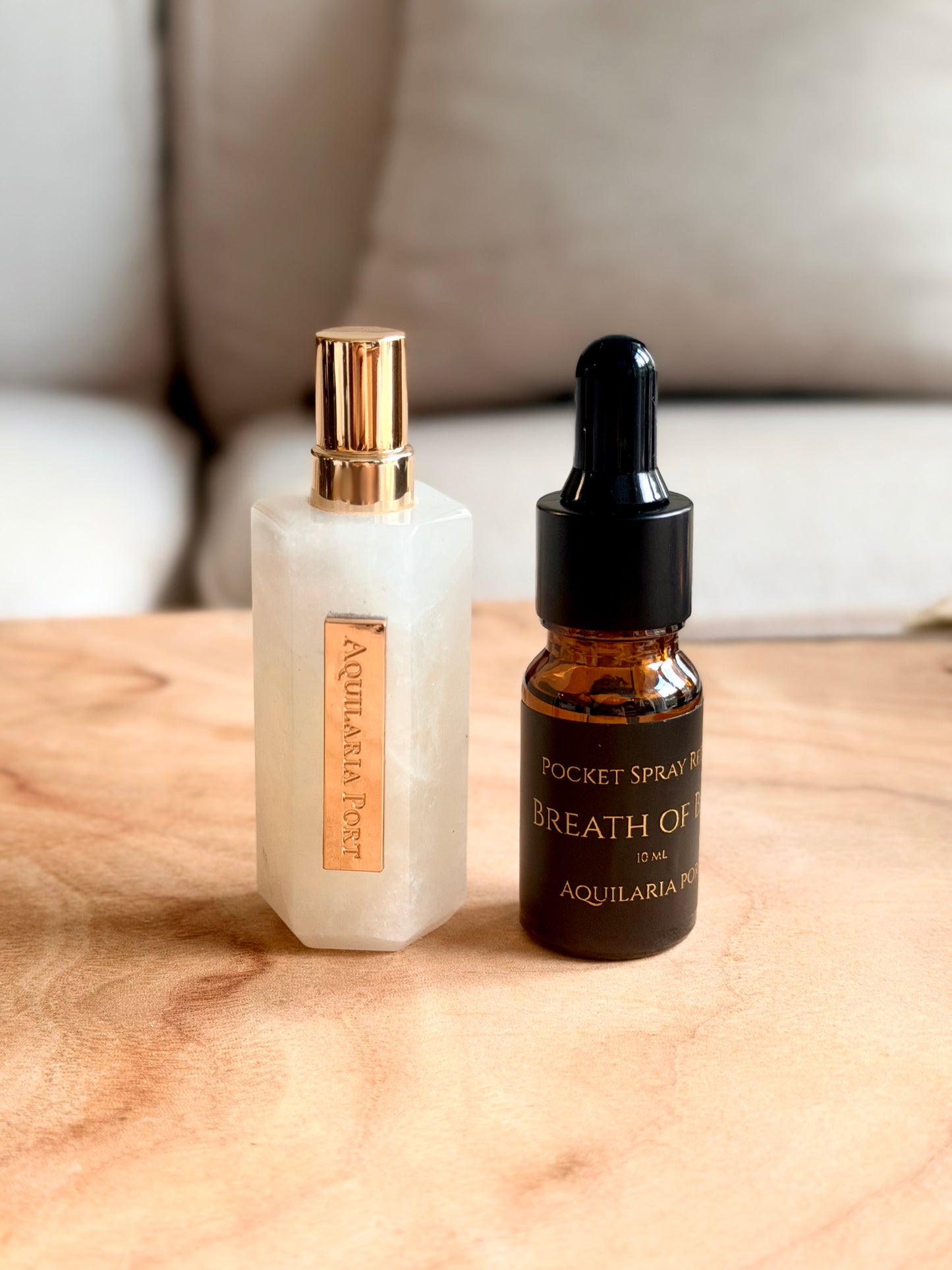 White Quartz Pocket Spray