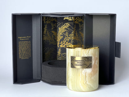 Green Onyx Candle