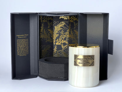 White Onyx Candle