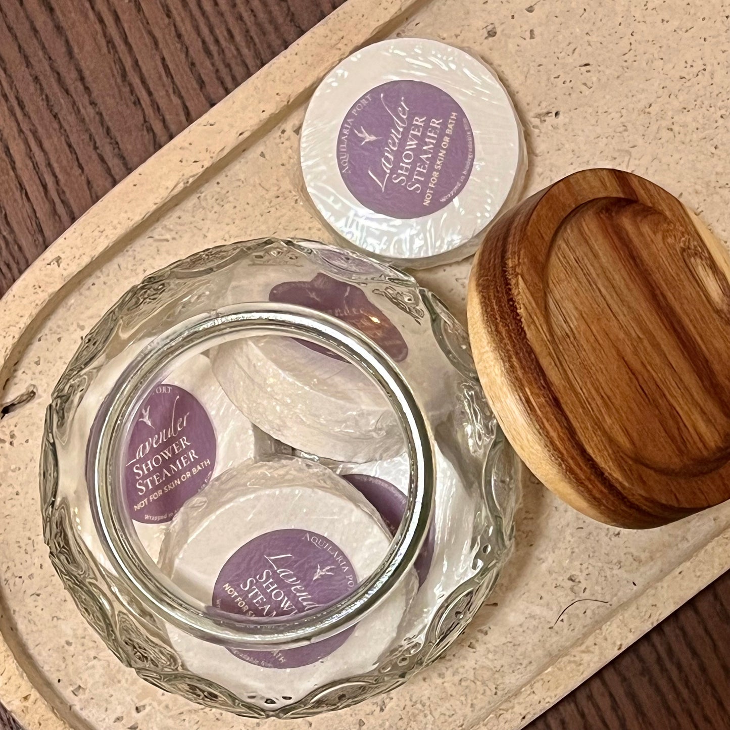 Lavender Shower Steamer (with Jar)